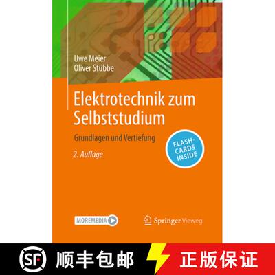 【3-4周达】Elektrotechnik zum Selbststudium: Grundlagen und Vertiefung (2. Auflage 2026) (2. Auflage ... [9783658491833]