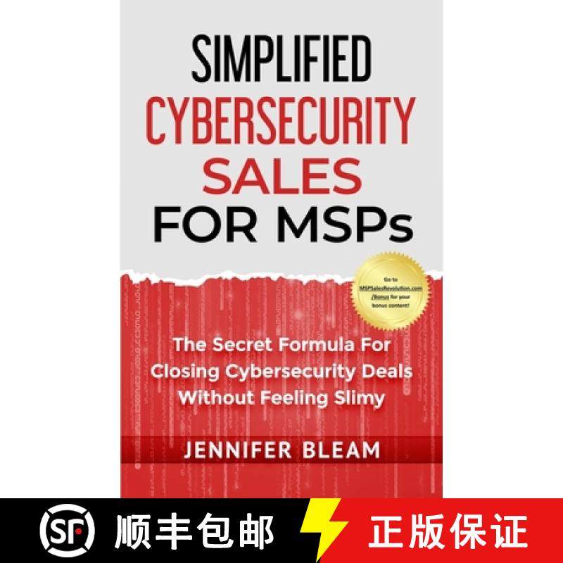 【3-4周达】Simplified Cybersecurity Sales For MSPs [9781646492312]