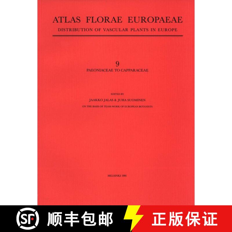 预订 Atlas Florae Europaeae, Volume 9 [English] [9789519108087]