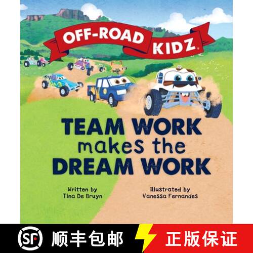 【3-4周达】精装 Off-Road Kidz: Team work makes the Dream Work [9781764146500]