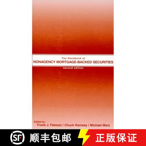 【3-4周达】精装 Handbook Of Nonagency Mortgage-Backed Securities, Second Edition [Wiley金融] [9781883249687]