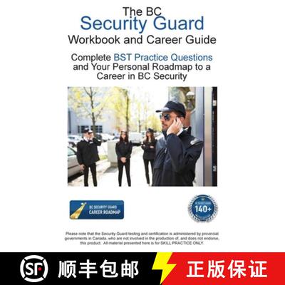 【3-4周达】The BC  Security Guard  Workbook and Career Guide [9781772456059]