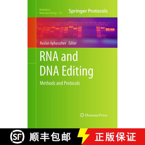 【3-4周达】RNA and DNA Editing : Methods and Protocols (Softcover reprint of the original 1st ed. 2011) [9781493958214]