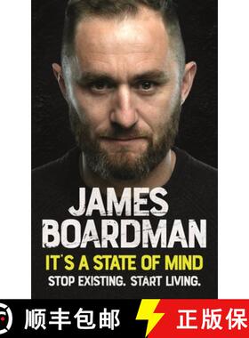 【3-4周达】It's a State of Mind : Stop existing. Start living. [9781529309294]