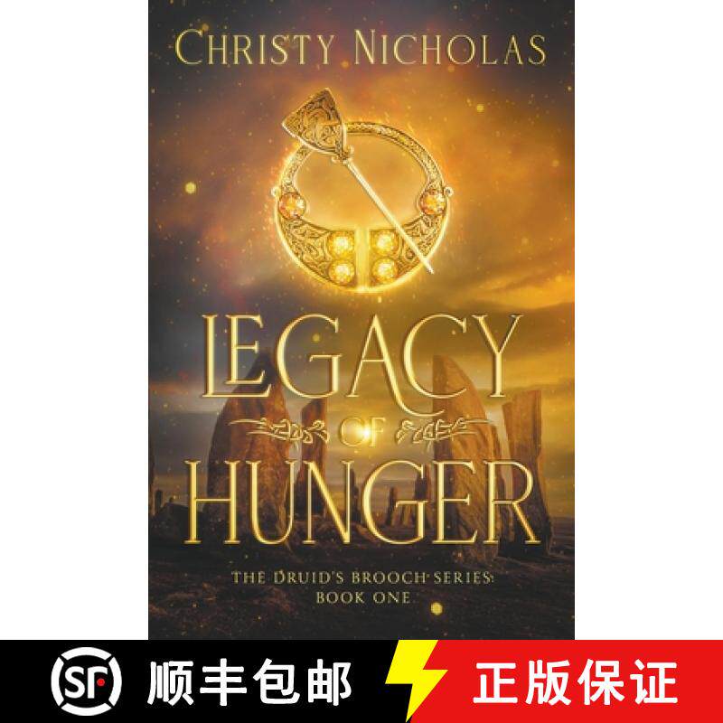 【3-4周达】Legacy of Hunger: A Dark Irish Historical Fantasy (Druid's Brooch Series Book 1) [9798201685126]