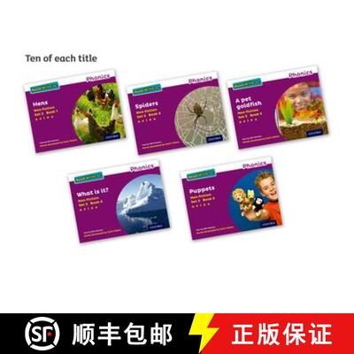 【3-4周达】Read Write Inc. Phonics: Purple Set 2 Non-fiction books (Pack of 50) [9780198373483]