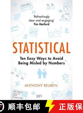 【3-4周达】Statistical: Ten Easy Ways to Avoid Being Misled By Numbers [9781472130266]