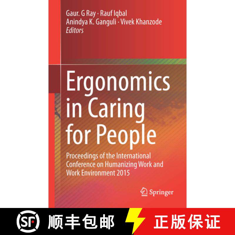【3-4周达】Ergonomics in Caring for People: Proceedings of the International Conference on Humanizing... [9789811049798]