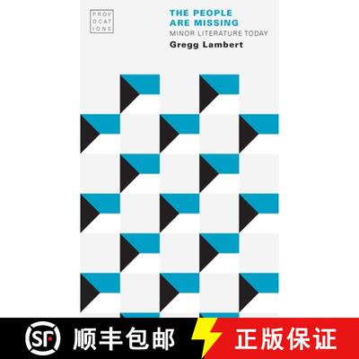 【3-4周达】The People Are Missing: Minor Literature Today (Provocations) [9781496224316]