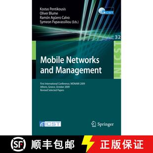 【3-4周达】Mobile Networks and Management: First International Conference, MONAMI 2009, Athens, Greec... [9783642118166]