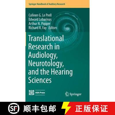 【3-4周达】Translational Research in Audiology, Neurotology, and the Hearing Sciences [9783319408460]