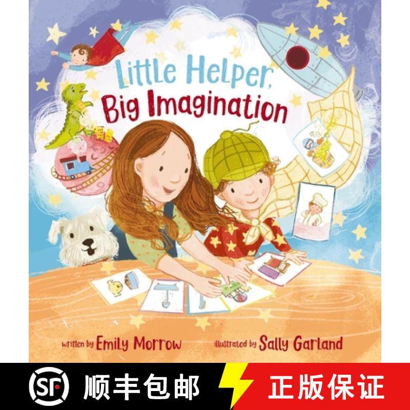【3-4周达】Little Helper, Big Imagination [9780310158127]