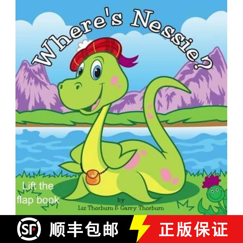 【2-3周达】Where's Nessie - Lift the Flap Board Book [9781909266063]