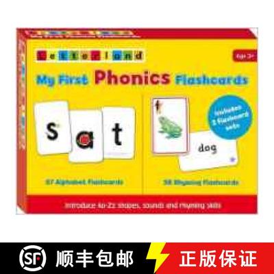【3-4周达】My First Phonics Flashcards [9781862099821]