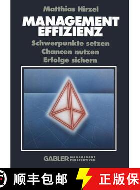 【3-4周达】Management Effizienz : Schwerpunkte setzen Chancen nutzen Erfolge sichern [9783322931672]