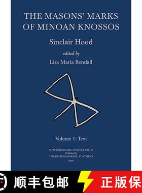 【3-4周达】The Masons' Marks of Minoan Knossos: Volume 1 - Text [9780904887716]