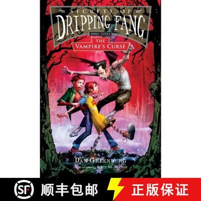【3-4周达】精装 Secrets of Dripping Fang, Book Three: The Vampire's Curse [9780152054694]