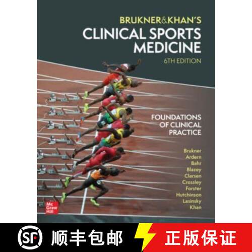 【3-4周达】精装 Brukner and Khan's Clinical Sports Medicine: Foundations of Clinical Practice [9781761000010]