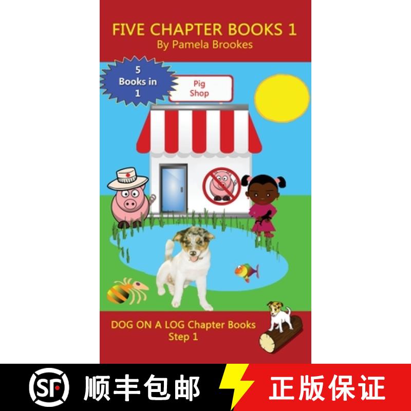 【3-4周达】Five Chapter Books 1: Sound-Out Phonics Books Help Developing Readers, including Students ... [9781949471946]