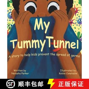 Spread Story Tunnel the Germs Kids Tummy Prevent 4周达 9780228845409 Help