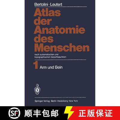 【3-4周达】Atlas der Anatomie des Menschen : nach systematischen und topographischen Gesichtspunkten ... [9783642669491]