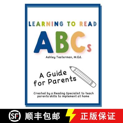 【2-3周达】Learning to Read ABC's : A Guide for Parents Created by a Reading Specialist [9798992731606]