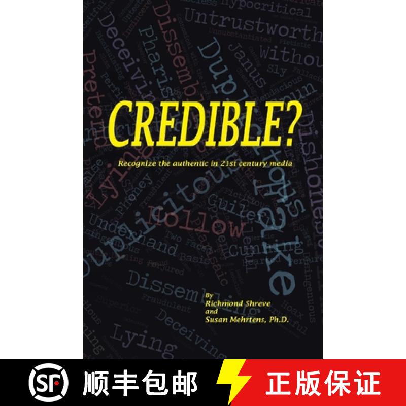 【3-4周达】Credible? [9780359970551]
