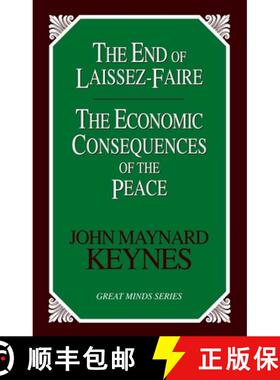 【3-4周达】The End of Laissez-Faire : The Economic Consequences of the Peace [9781591022688]
