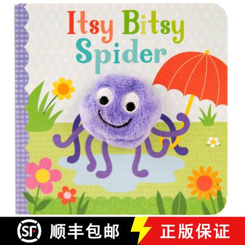 【3-4周达】Itsy Bitsy Spider Puppet Book [9781680524345]