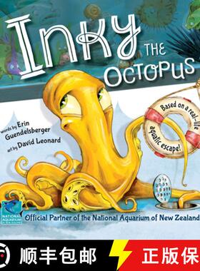 【3-4周达】Inky the Octopus: Based on a Real-Life Aquatic Escape! [9781728223018]
