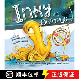 【3-4周达】Inky the Octopus: Based on a Real-Life Aquatic Escape! [9781728223018]