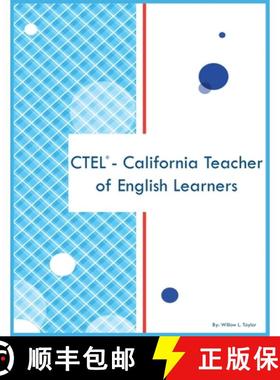 【3-4周达】CTEL - California Teacher of English Learners [9781088033753]