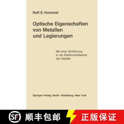 【3-4周达】Optische Eigenschaften von Metallen und Legierungen : Mit einer Einführung in die Elektro... [9783642805905]