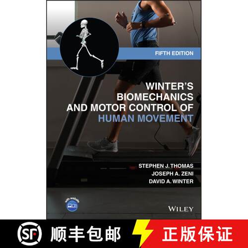 【3-4周达】精装 Winter's Biomechanics and Motor Control of Human M ovement, Fifth Edition (5th Edition) [9781119827023]