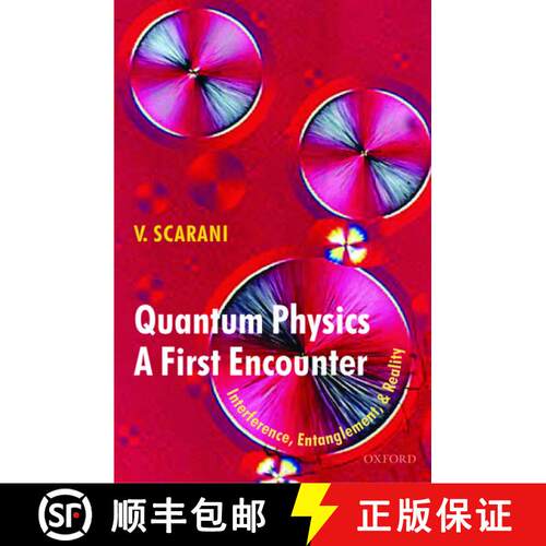【3-4周达】精装 Quantum Physics - A First Encounter: Interference, Entanglement, and Reality [9780198570479]