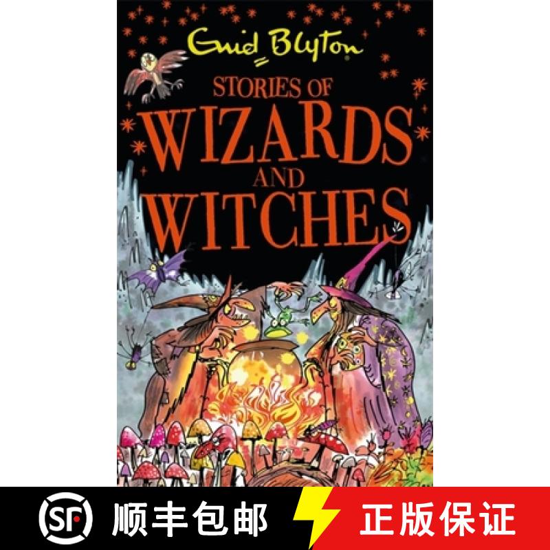 【3-4周达】Stories of Wizards and Witches: Contains 25 classic Blyton Tales [9781444939972]
