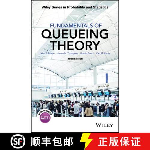 【3-4周达】精装 Fundamentals Of Queueing Theory, Fifth Edition [Wiley统计学] [9781118943526]