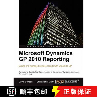 预订 Microsoft Dynamics GP 2010 Reporting [9781849682183]