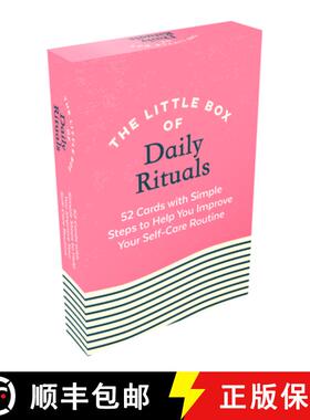 【3-4周达】The Little Box of Daily Rituals: 52 Cards with Simple Steps to Help You Improve Your Self-... [9781800079939]