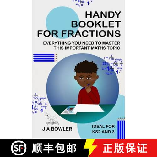 【3-4周达】Handy Booklet for Fractions: Everything you Need to Master this Important Maths Topic [9781838051266]