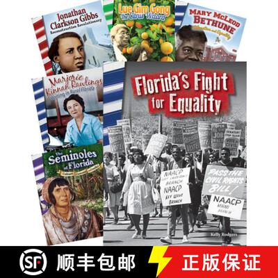 【3-4周达】People of Florida 8-Book Set [9781493839506]