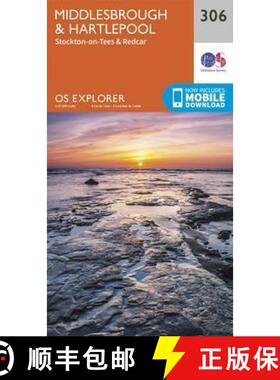 【3-4周达】Middlesbrough and Hartlepool, Stockton-on-Tees and Redcar [9780319245583]