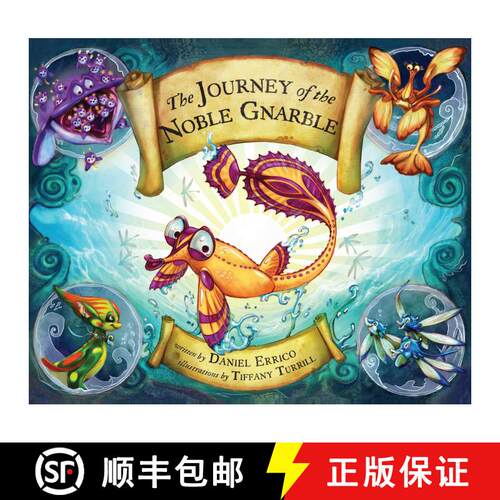 【3-4周达】精装 The Journey of the Noble Gnarble [9781620877326]