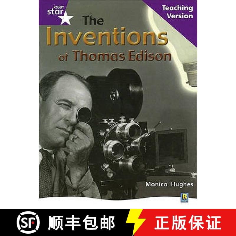 【2-3周达】Rig Star Non-fiction Gui Reading Purple Level: The Inventions of Thomas Edison Teaching Ve... [9780433047995]