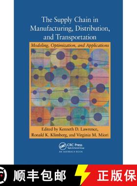 【3-4周达】The Supply Chain in Manufacturing, Distribution, and Transportation: Modeling, Optimizatio... [9781138372696]