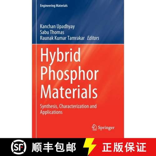 【3-4周达】Hybrid Phosphor Materials : Synthesis, Characterization and Applications [9783030905088]