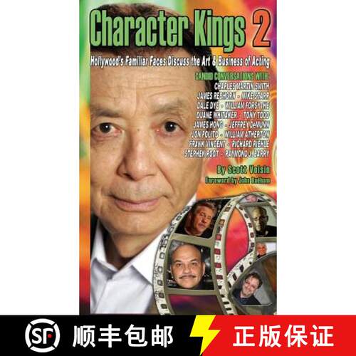 【3-4周达】精装 Character Kings 2: Hollywood's Familiar Faces Discuss the Art & Business of Acting (H... [9781593935818]