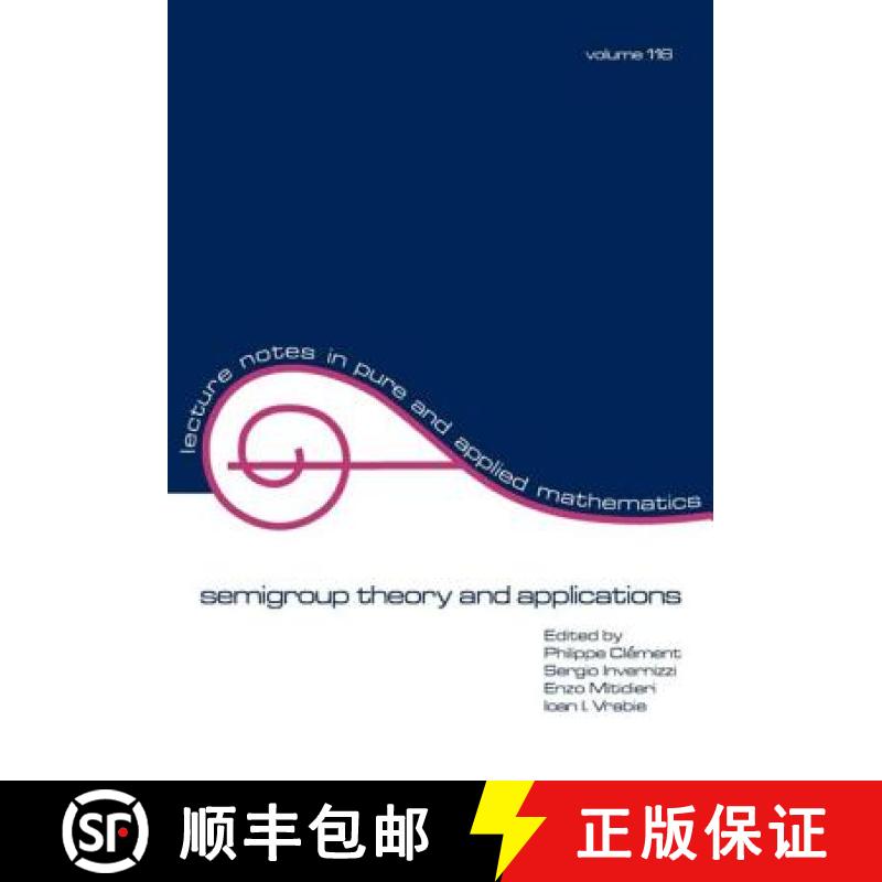 【3-4周达】semigroup theory and applications [9780824780883]