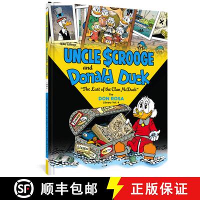 【3-4周达】精装 Walt Disney Uncle Scrooge and Donald Duck: the Last of the Clan McDuck (the Don Rosa ... [9781606998663]