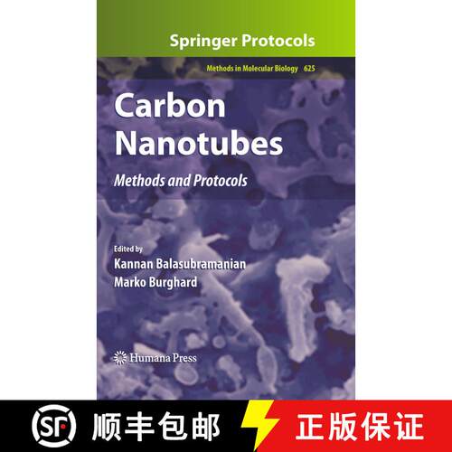 【3-4周达】Carbon Nanotubes : Methods and Protocols (Softcover reprint of the original 1st ed. 2010) [9781493957460]